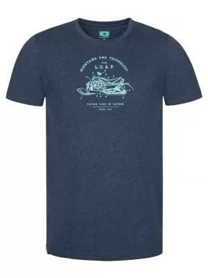 Herren-T-Shirt LOAP BEAU CLM2088 BLAU