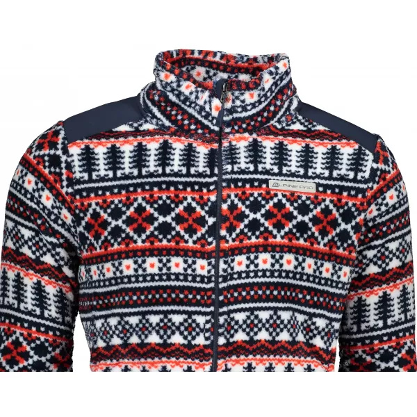  Fleece Sweatshirt ALPINE PRO ELK 7 MSWS249 ORANGE 