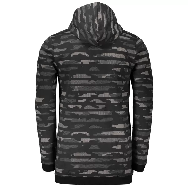  Erweitertes Herren-Sweatshirt KIXMI KOBEY SCHWARZ 