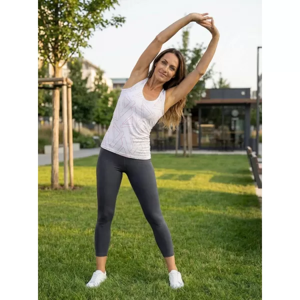  Funktions-Tanktop für Damen ALTISPORT ATSA WEIß 