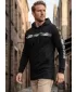 Erweitertes Herren-Sweatshirt KIXMI KENNY SCHWARZ