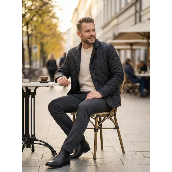  Herrenjacke KIXMI KRISPEN SCHWARZ 