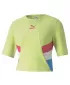 Damenoberteil PUMA TFS RETRO CROP TOP SCHARFES GRÜN