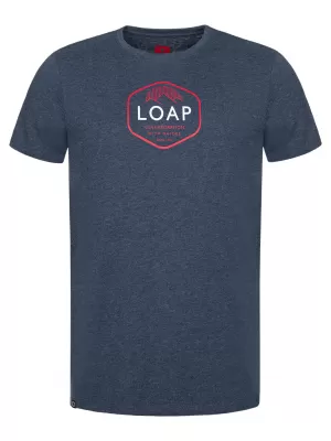 Herren-T-Shirt LOAP BENSON CLM2087 BLAU