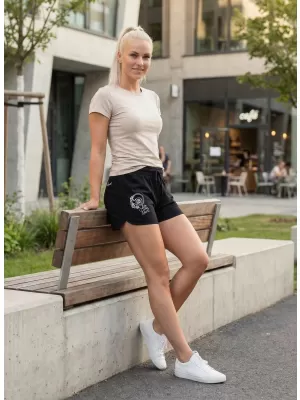 Damen-Shorts ALTISPORT KAKOSA SCHWARZ