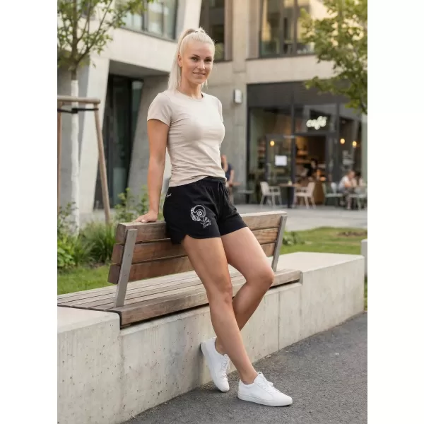  Damen-Shorts ALTISPORT KAKOSA SCHWARZ 
