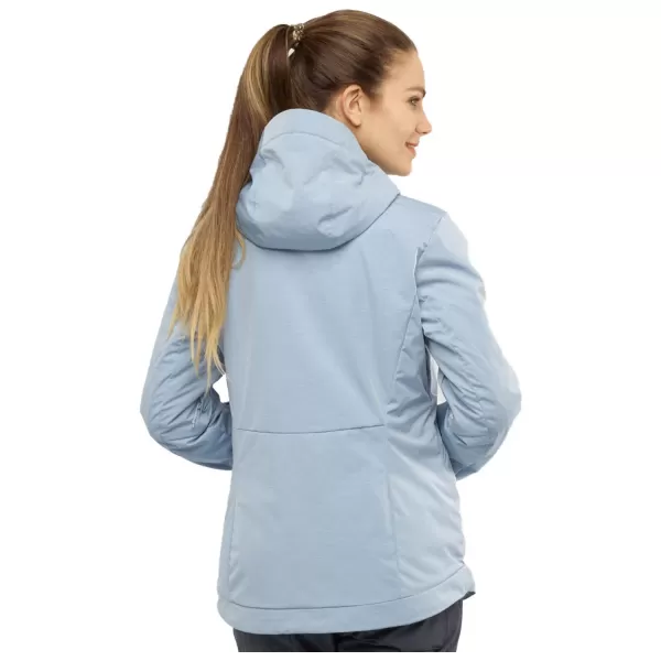  Winterjacke für Damen SALOMON SNOW REBEL JKT W LC1383200 KENTUCKYBLAU/HEIDEKRAUT 