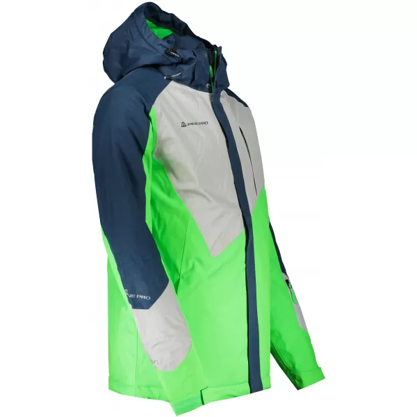  Herren -Skijacke ALPINE PRO SARDAR 4 MJCS450 GRÜN 