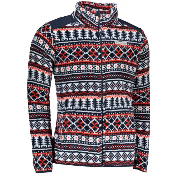  Fleece Sweatshirt ALPINE PRO ELK 7 MSWS249 ORANGE 