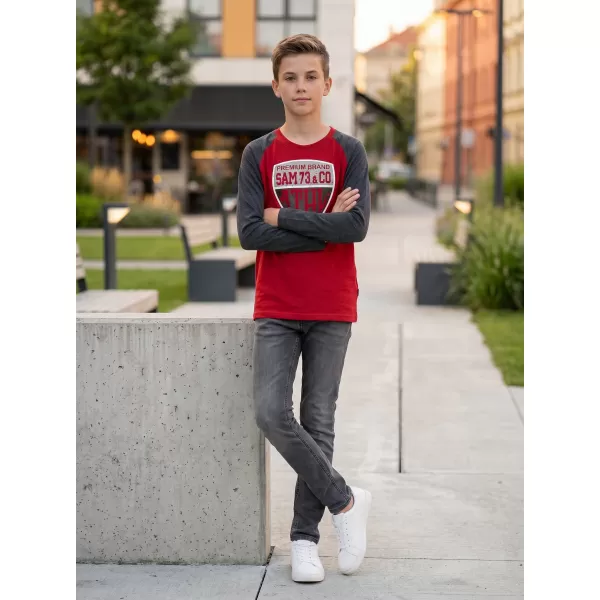  Jungenhemd SAM 73 BLAKE BT 545 ROT 