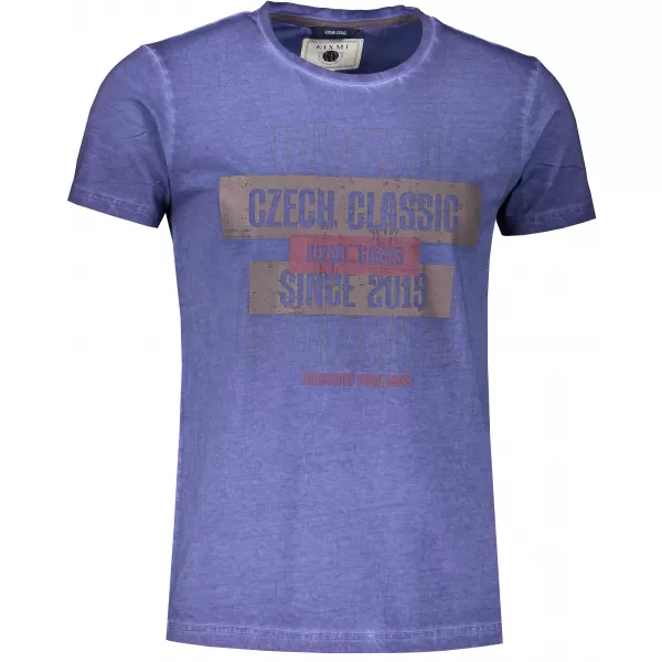  Herren-T-Shirt KIXMI KEIRON DUNKELBLAU 