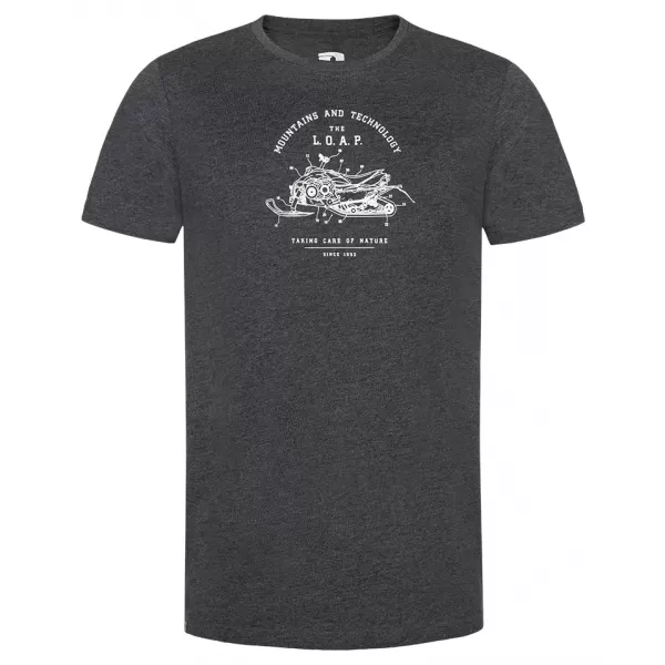  Herren-T-Shirt LOAP BEAU CLM2088 SCHWARZES HIGHLIGHT 