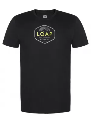 Herren-T-Shirt LOAP BENSON CLM2087 SCHWARZ