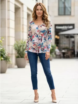 Damen-T-Shirt KIXMI KLAUDIA HELLGRAU