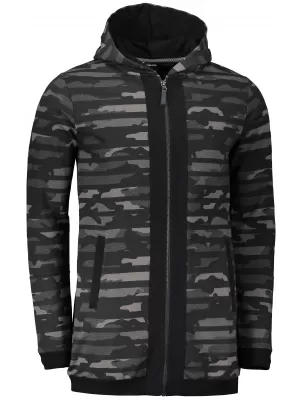 Erweitertes Herren-Sweatshirt KIXMI KOBEY SCHWARZ