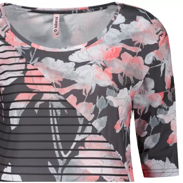  Damen-T-Shirt KIXMI KRISTIE DUNKELGRAU 