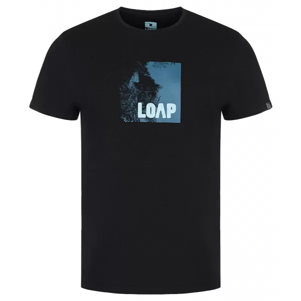  Herren-T-Shirt LOAP ALIEN CLM2072 SCHWARZ 