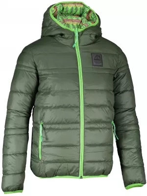 Baby -Doppeljacke ALPINE PRO IDIKO KJCS182 GRÜN