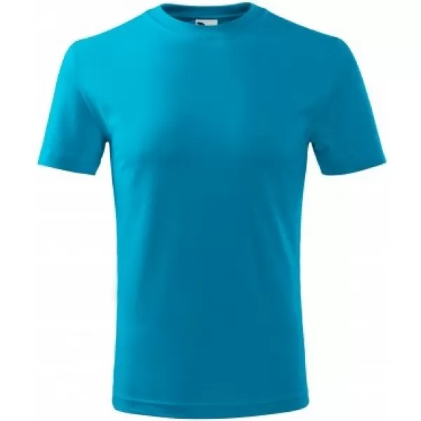  Kinder-T-Shirt MALFINI CLASSIC NEW 135 TÜRKIS 