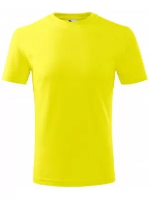 Kinder-T-Shirt MALFINI CLASSIC NEW 135 ZITRONE