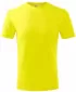 Kinder-T-Shirt MALFINI CLASSIC NEW 135 ZITRONE