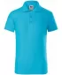Kinder-T-Shirt mit Kragen MALFINI PIQUE POLO 222 TÜRKIS