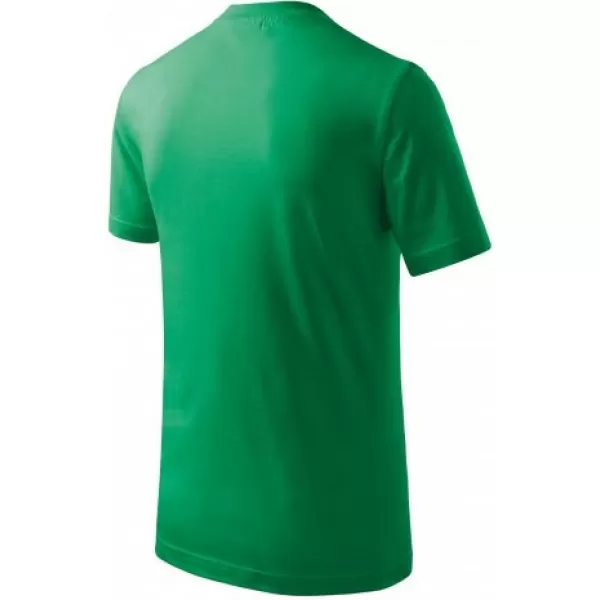  Kinder-T-Shirt MALFINI BASIC 138 MITTELGRÜN 