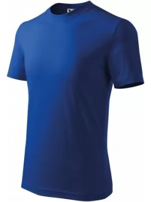 Kinder-T-Shirt MALFINI BASIC 138 KÖNIGSBLAU