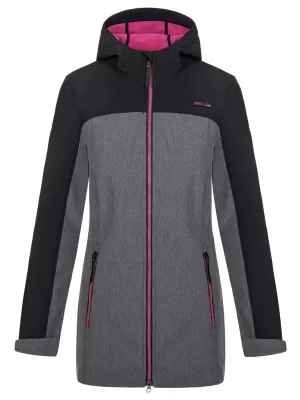 Softshell-Mantel für Damen LOAP LYANA SFW2018 SCHWARZ