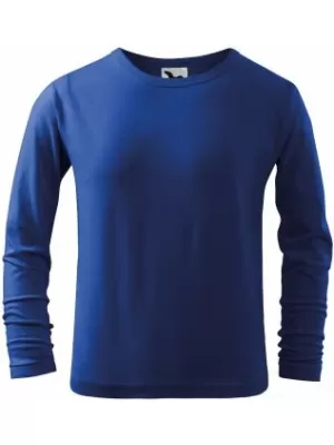 Kinder-T-Shirt MALFINI FIT-T LS 121 KÖNIGSBLAU