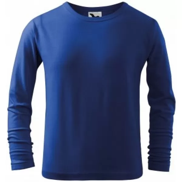  Kinder-T-Shirt MALFINI FIT-T LS 121 KÖNIGSBLAU 