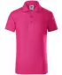 Kinder-T-Shirt mit Kragen MALFINI PIQUE POLO 222 MAGENTA