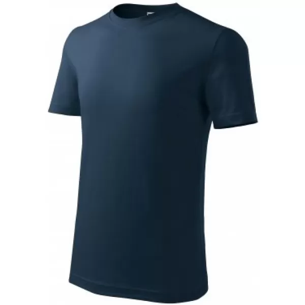  Kinder-T-Shirt MALFINI CLASSIC NEW 135 MARINEBLAU 