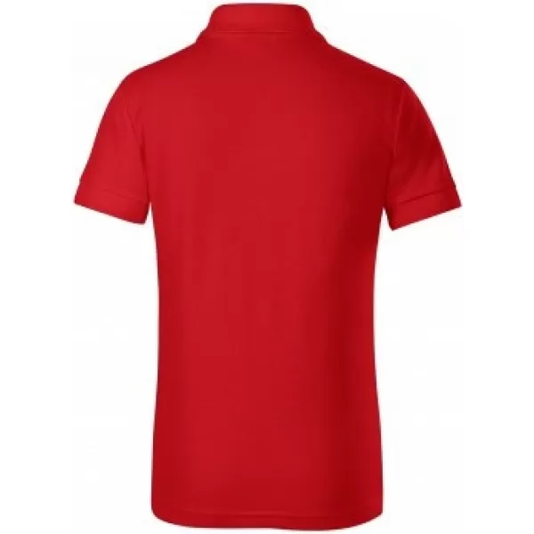  Kinder-T-Shirt mit Kragen MALFINI PIQUE POLO 222 ROT 