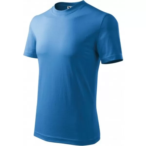  Kinder-T-Shirt MALFINI BASIC 138 AZURBLAU 