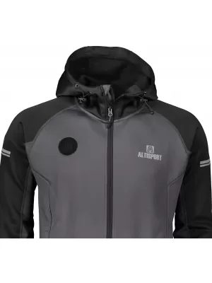 Sport-Sweatshirt für Herren ALTISPORT PIUMAN DUNKELGRAU