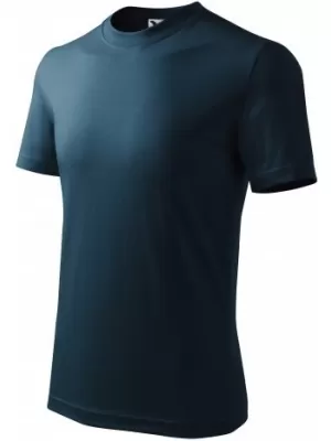 Kinder-T-Shirt MALFINI BASIC 138 MARINEBLAU