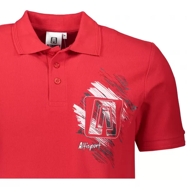  Herren-T-Shirt ALTISPORT ALM032203 ROT 
