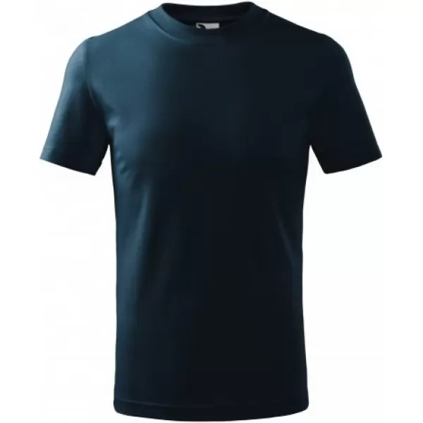  Kinder-T-Shirt MALFINI BASIC 138 MARINEBLAU 