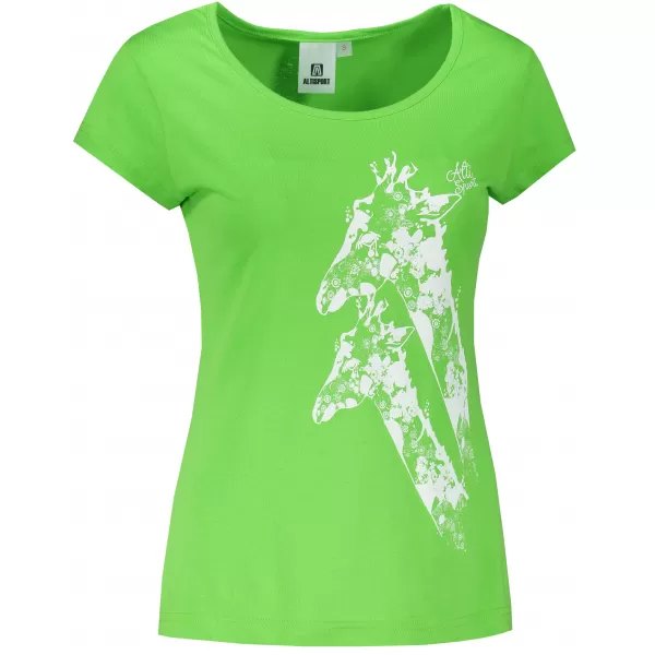  Damen-T-Shirt ALTISPORT ALW034122 APFELGRÜN 