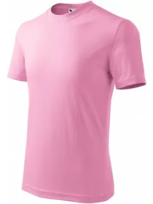 Kinder-T-Shirt MALFINI BASIC 138 ROSA