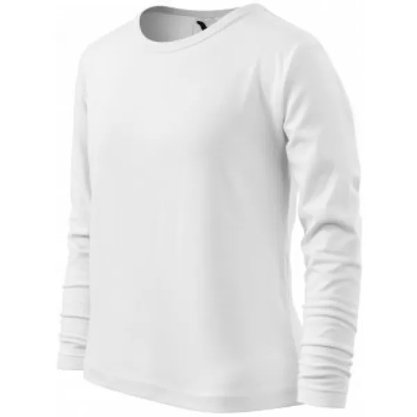  Kinder-T-Shirt MALFINI FIT-T LS 121 WEIß 