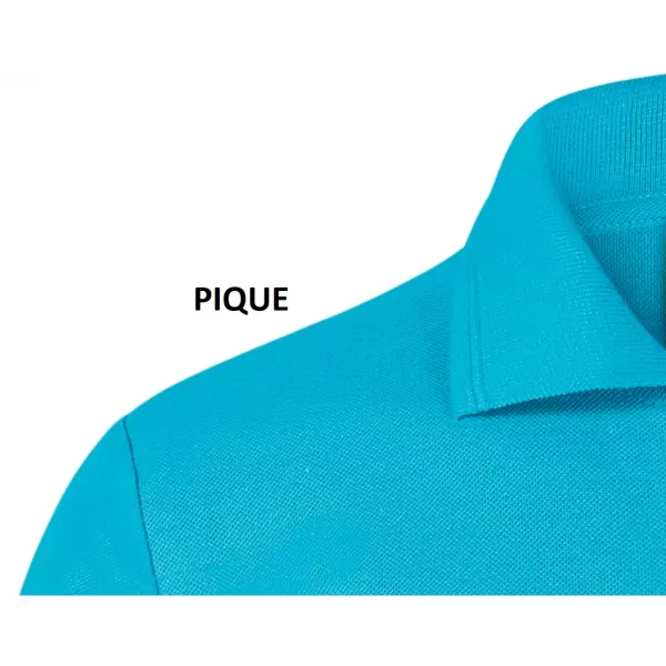  Kinder-T-Shirt mit Kragen MALFINI PIQUE POLO 222 TÜRKIS 
