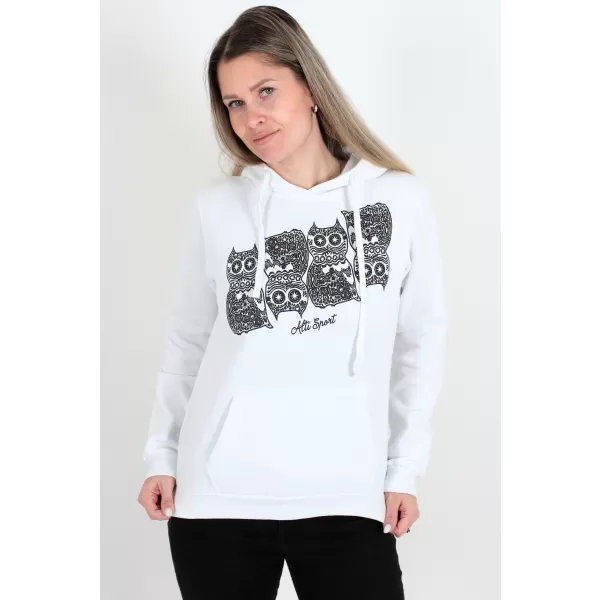  Damen-Sweatshirt ALTISPORT ALW005JN795 WEIß 