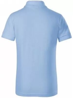 Kinder-T-Shirt mit Kragen MALFINI PIQUE POLO 222 HIMMELBLAU
