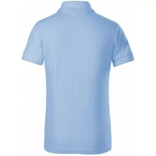  Kinder-T-Shirt mit Kragen MALFINI PIQUE POLO 222 HIMMELBLAU 