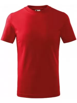 Kinder-T-Shirt MALFINI BASIC 138 ROT