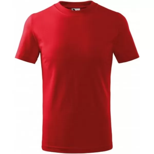  Kinder-T-Shirt MALFINI BASIC 138 ROT 