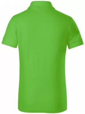 Kinder-T-Shirt mit Kragen MALFINI PIQUE POLO 222 APFELGRÜN