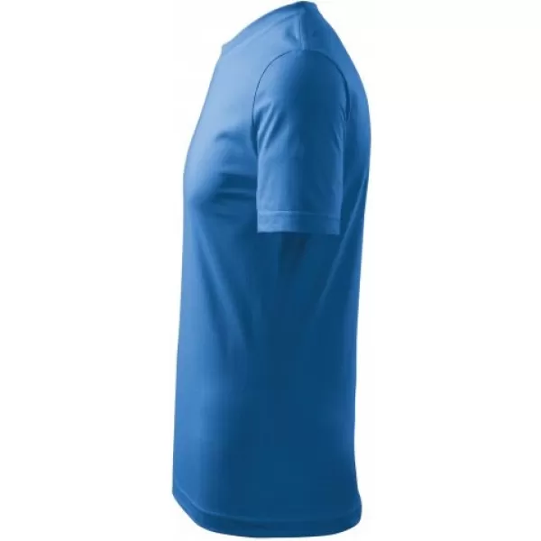  Kinder-T-Shirt MALFINI BASIC 138 AZURBLAU 